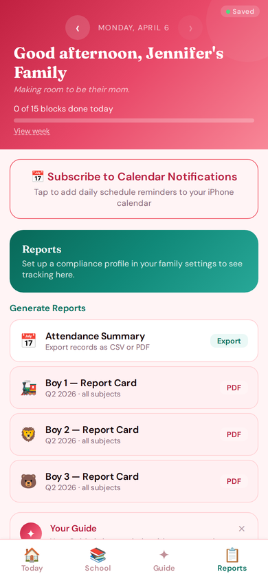 Reports — compliance on autopilot